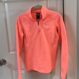 Northface 1/4 zip light weight fleece, sz XS